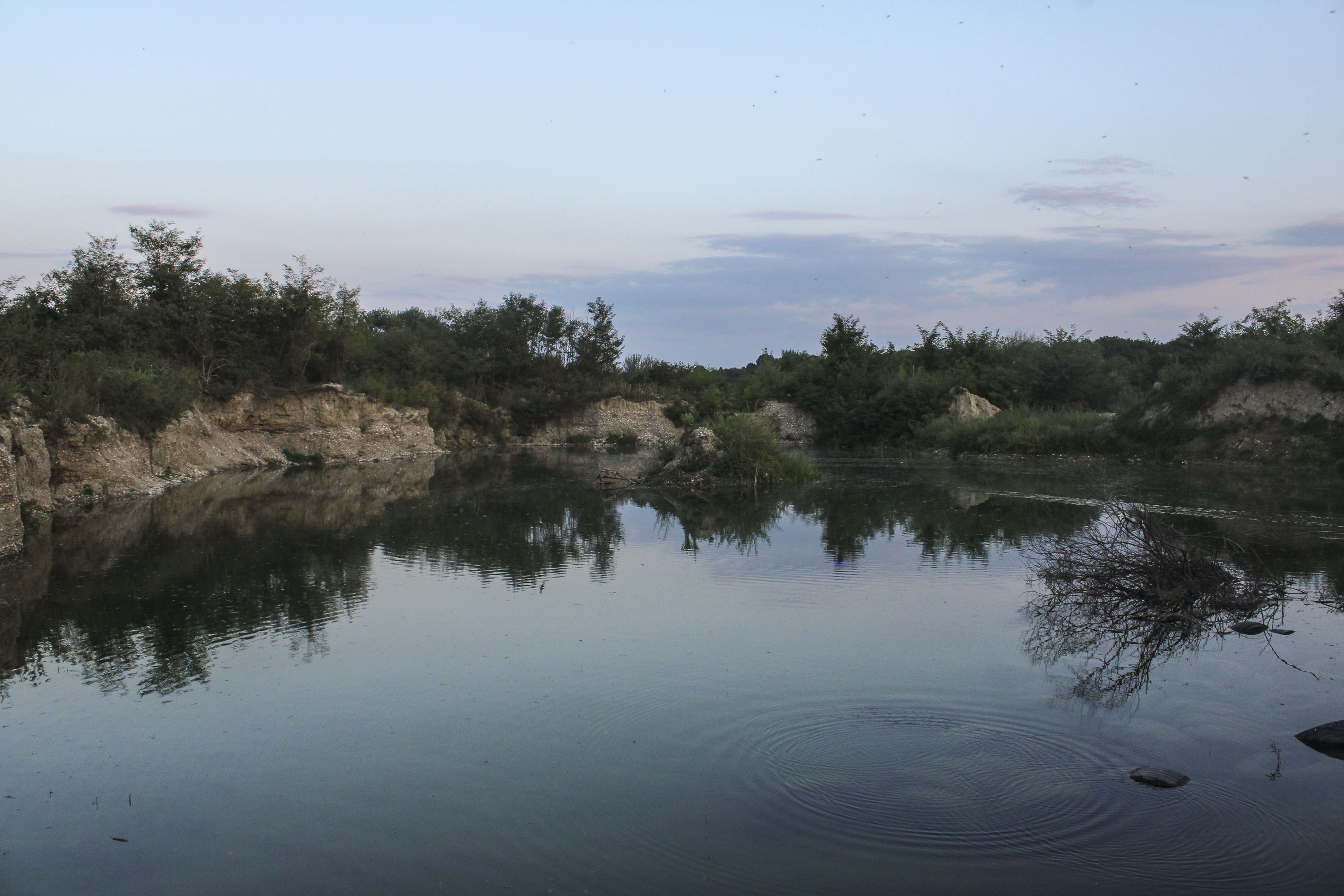 Jedna od riječnih bara na Pećkoj Bistrici.